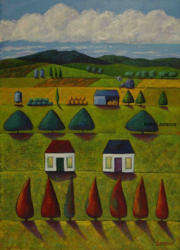  The Shared Farm images 74x56cm 